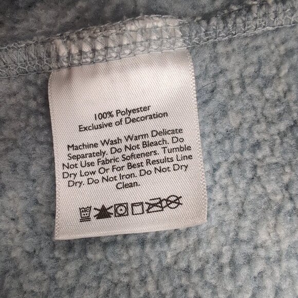 Eddie Bauer Women's Blue Heathered Pullover Sweater V-Neck Outdoor, X-Large - Picture 6 of 8